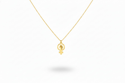 Empowering Female Symbol Venus Necklace
