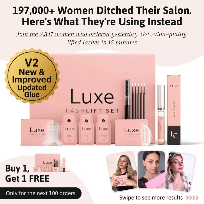 Luxe Lashlift Set (BUY 1 GET 1 FREE) Luxe Cosmetics US