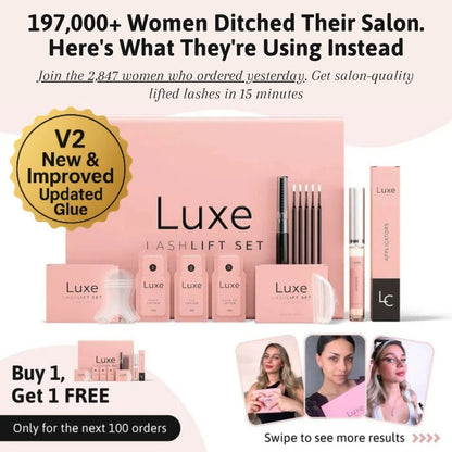 Luxe Lashlift Set (BUY 1 GET 1 FREE) Luxe Cosmetics US