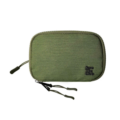 Active Recycled RFID Double Pouch SaveTheGirls