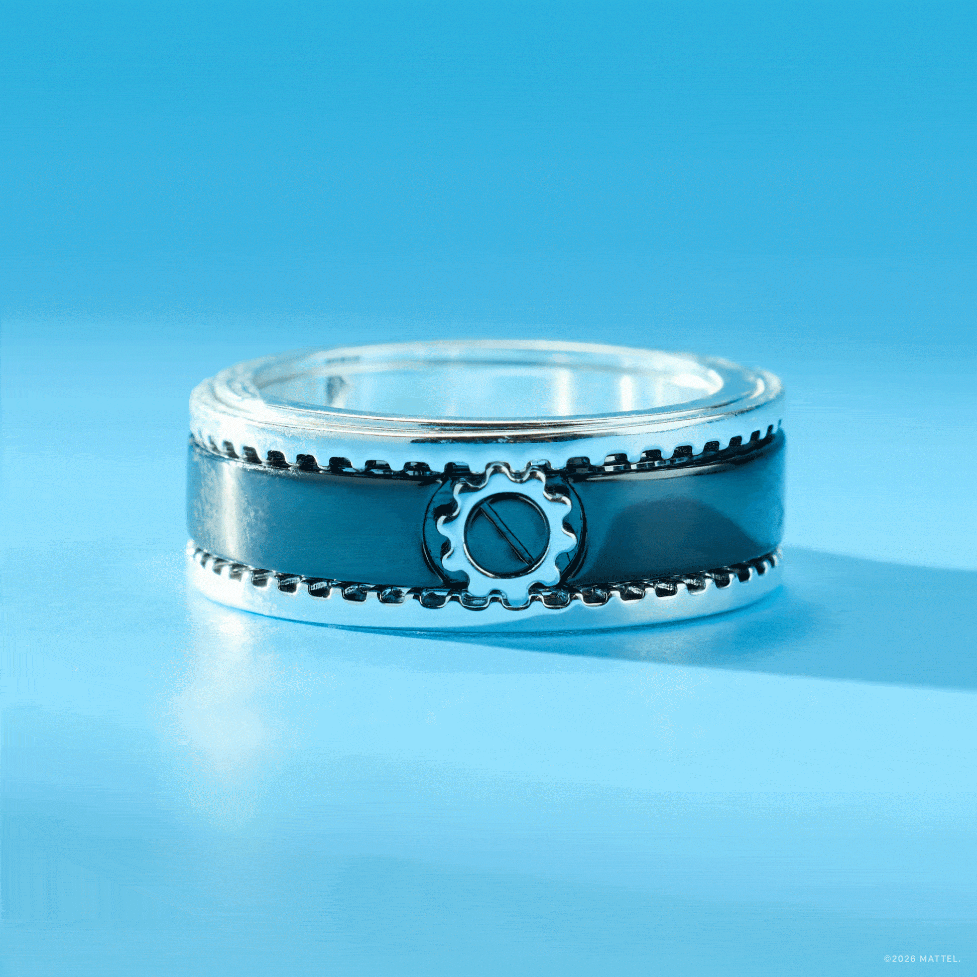 Hot Wheels™ Monster Truck Gear Fidget Spinner Ring ALEX AND ANI