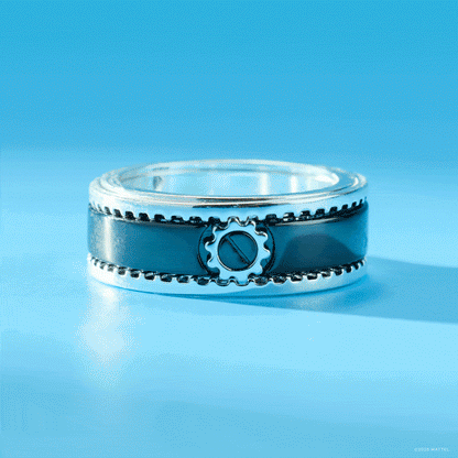 Hot Wheels™ Monster Truck Gear Fidget Spinner Ring ALEX AND ANI