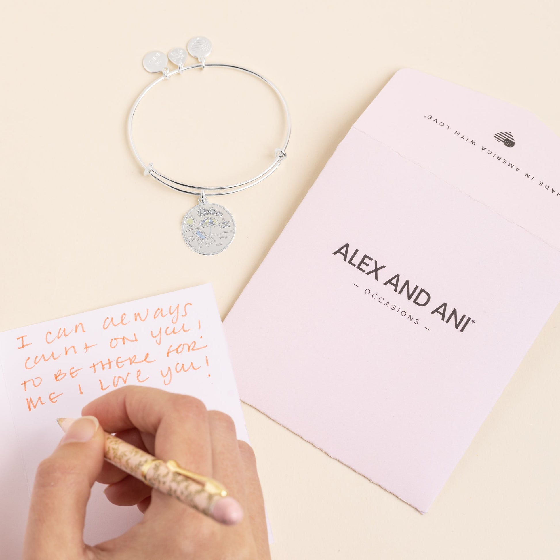 'Happy Retirement' Charm Bangle ALEX AND ANI