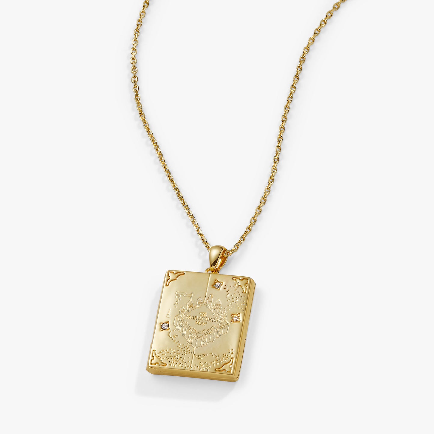 Harry Potter™ Mischief Managed Locket Necklace ALEX AND ANI