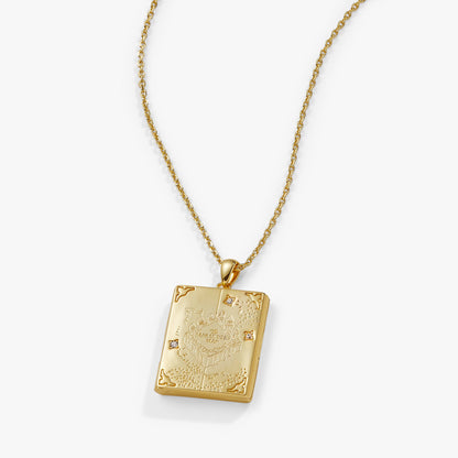 Harry Potter™ Mischief Managed Locket Necklace ALEX AND ANI