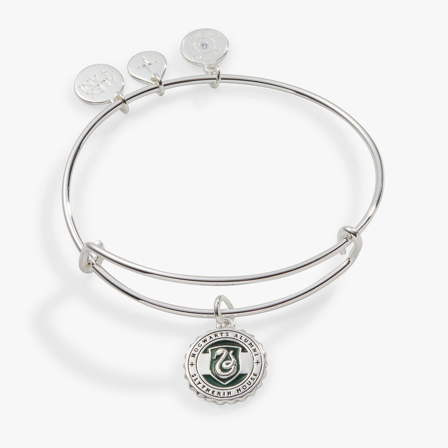 Harry Potter™ Slytherin House Charm Bangle ALEX AND ANI