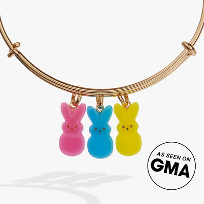 PEEPS® Bunny Multi-Charm Bangle ALEX AND ANI