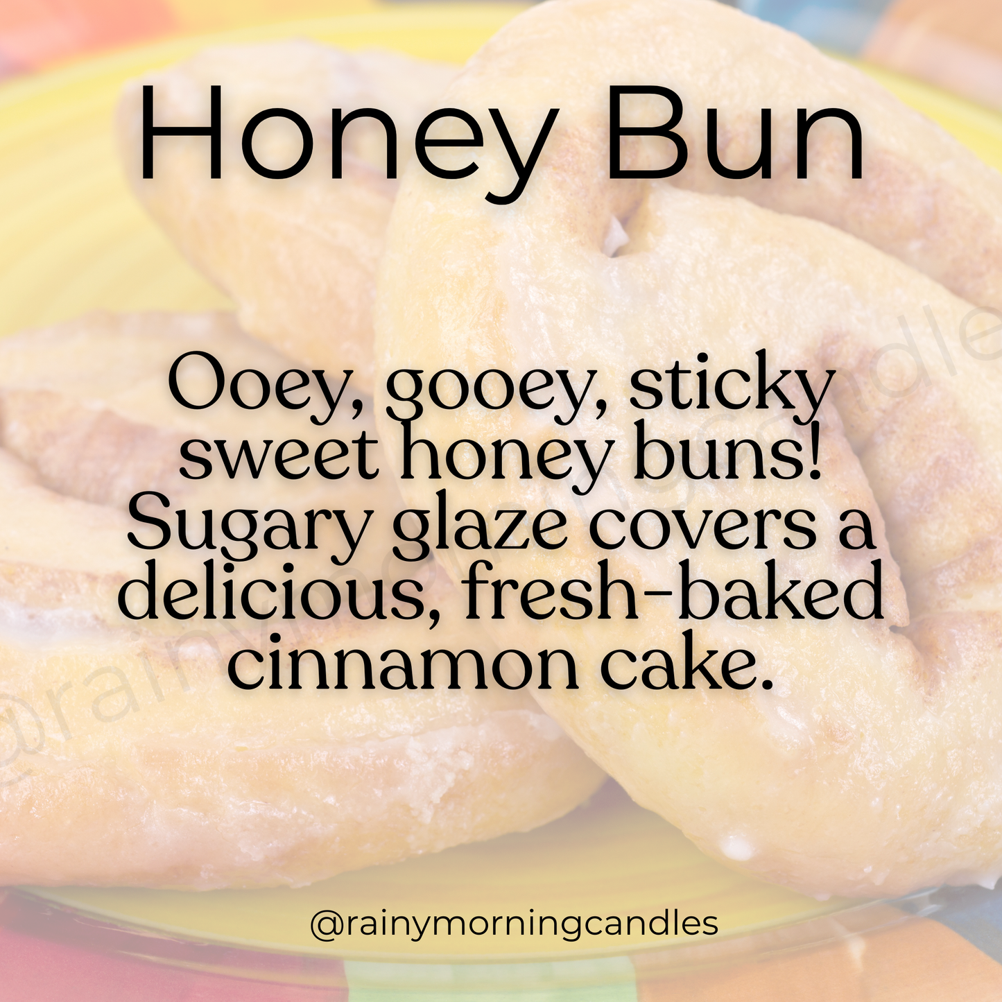 Honey Bun | Wax Melts Rainy Morning Candles