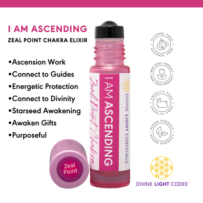 Lift Yourself Elixir Bundle - Essential Oils for Unity Consciousness - Ascension - Intuition - 3 Roller Bottles Divine Light Codes