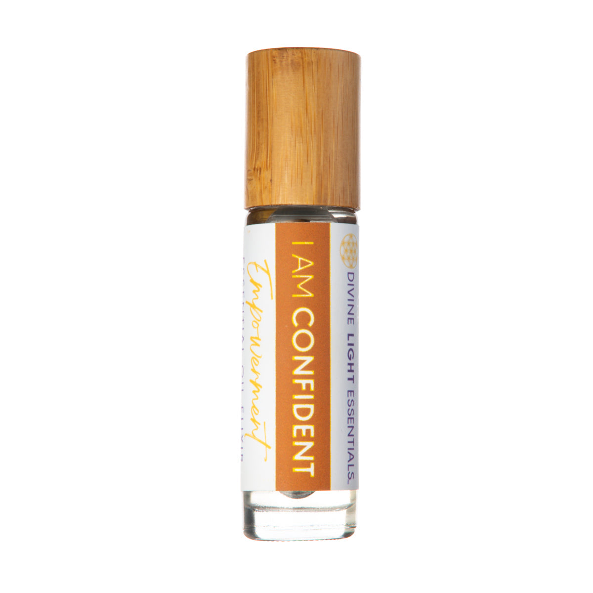 I Am Confident Essential Oil Elixir - Empowerment - Aromatherapy Roller Bottle Divine Light Codes