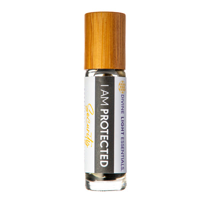 I Am Protected Essential Oil Elixir - Security - Grounding - Protection - Aromatherapy Roller Bottle Divine Light Codes
