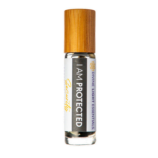 I Am Protected Essential Oil Elixir - Security - Grounding - Protection - Aromatherapy Roller Bottle Divine Light Codes
