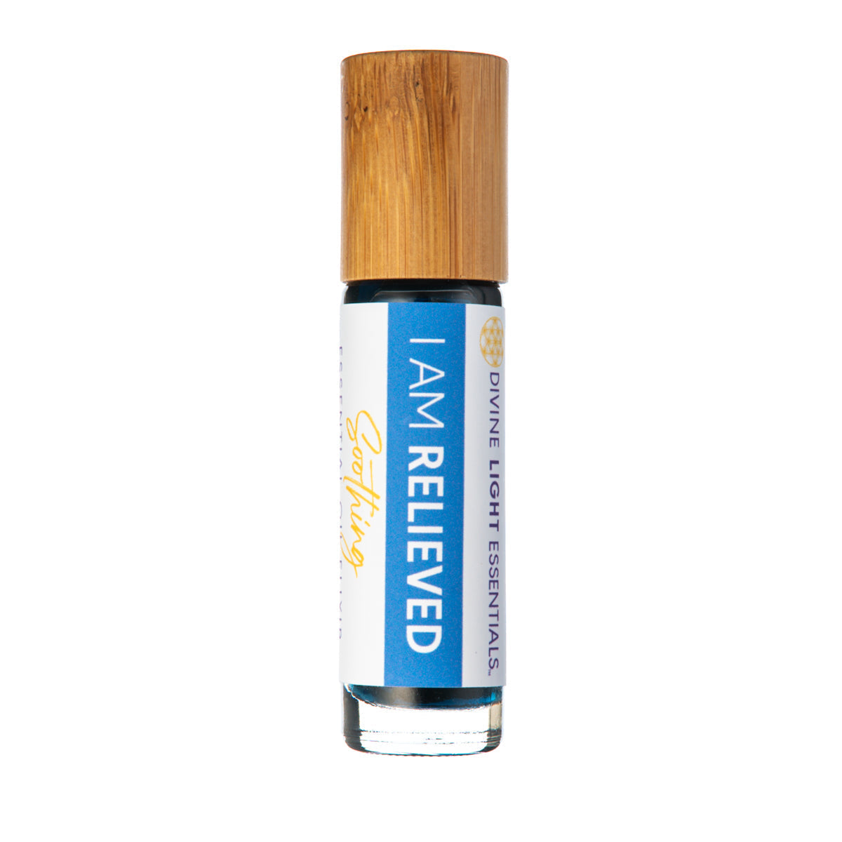I Am Relieved Essential Oil Elixir - Soothing - Aromatherapy Roller Bottle Divine Light Codes