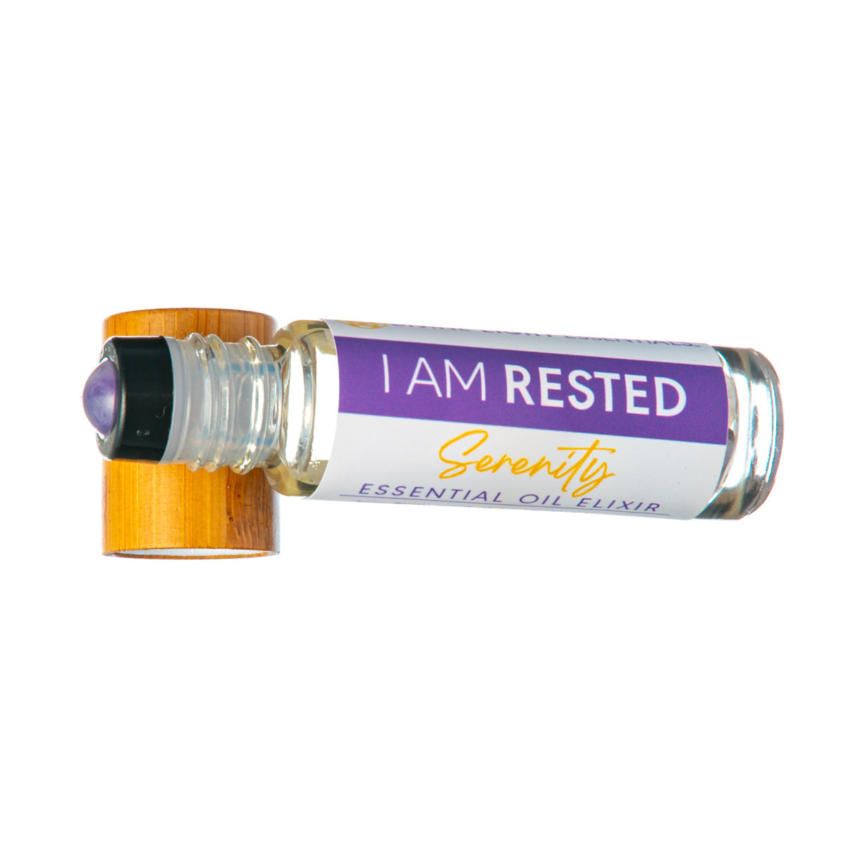 I Am Rested Essential Oil Elixir - Serenity - Sleep - Aromatherapy Roller Bottle Divine Light Codes