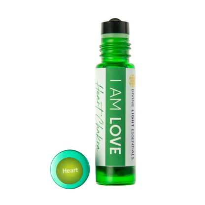 I Am Love Essential Oil Elixir - Heart Chakra - Self-love - Compassion - Forgiveness Divine Light Codes