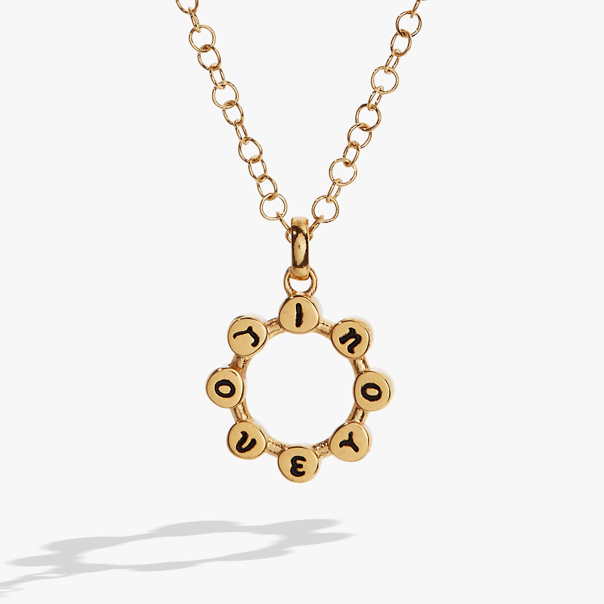 'I Love You' Hidden Message Acrostic Necklace ALEX AND ANI