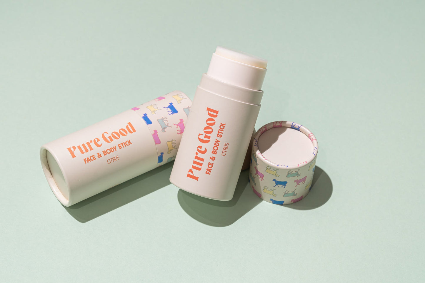 Face & Body Tallow Stick - Hydration and vitamin C for your skin. Pure Good LLC
