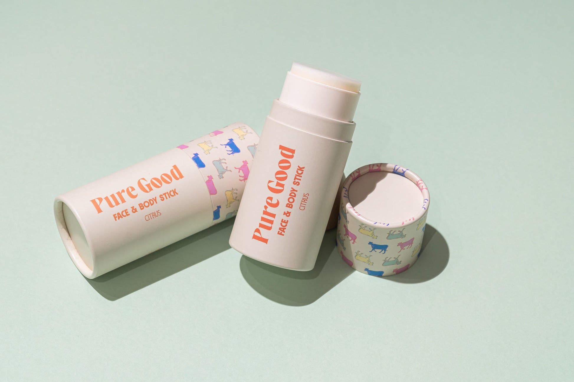 Face & Body Tallow Stick - Hydration and vitamin C for your skin. Pure Good LLC