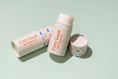 Face & Body Tallow Stick - Hydration and vitamin C for your skin. Pure Good LLC