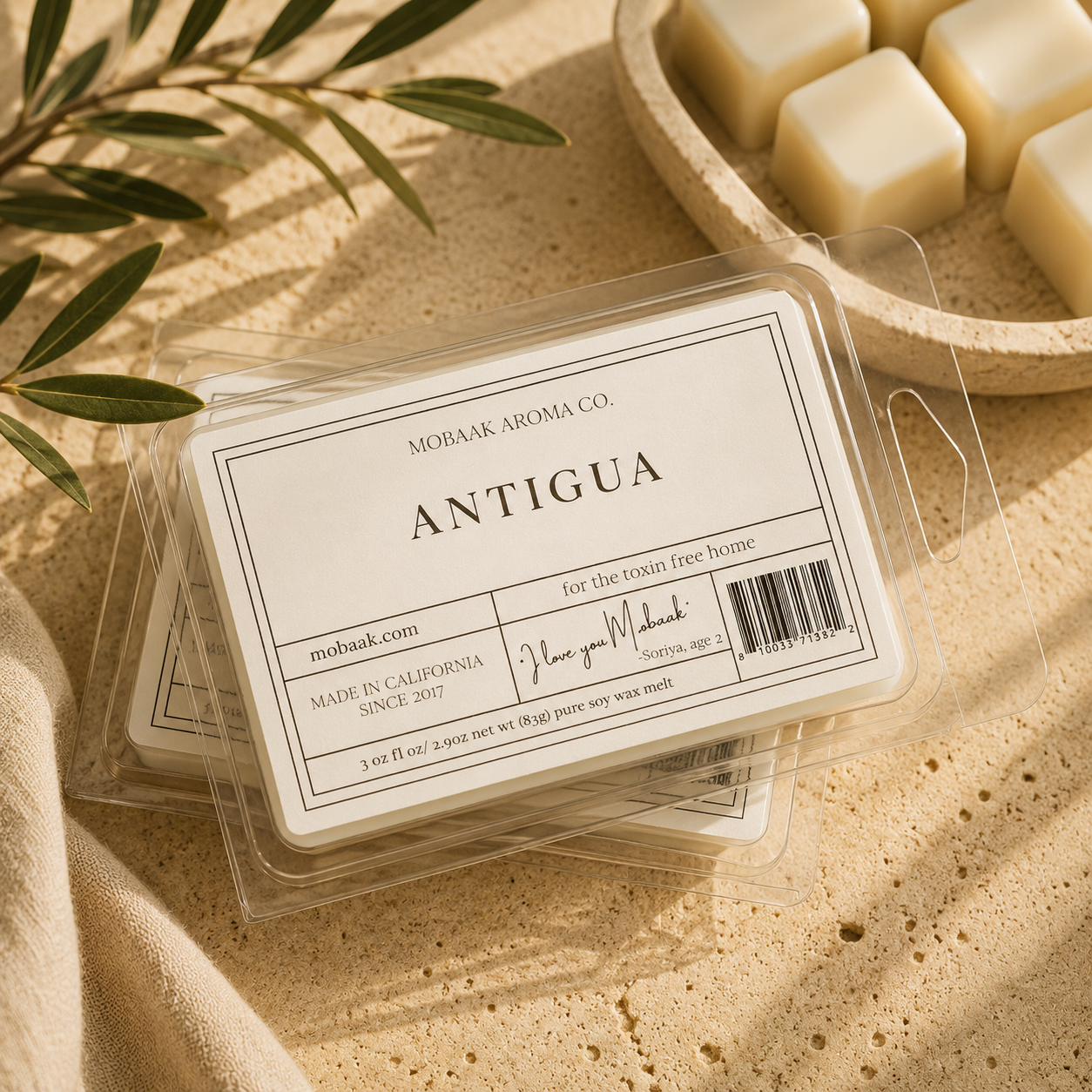 Antigua Wickless Tart Mobaak Aromatherapy Shoppe