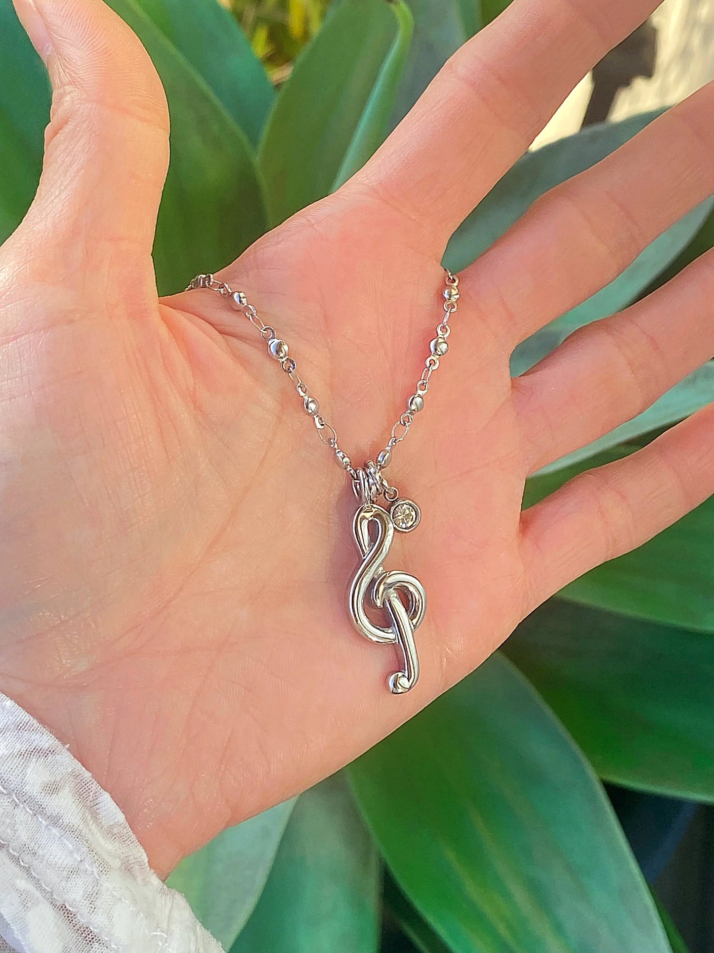 MUSICAL NOTE NECKLACE Bellaforma Jewelry