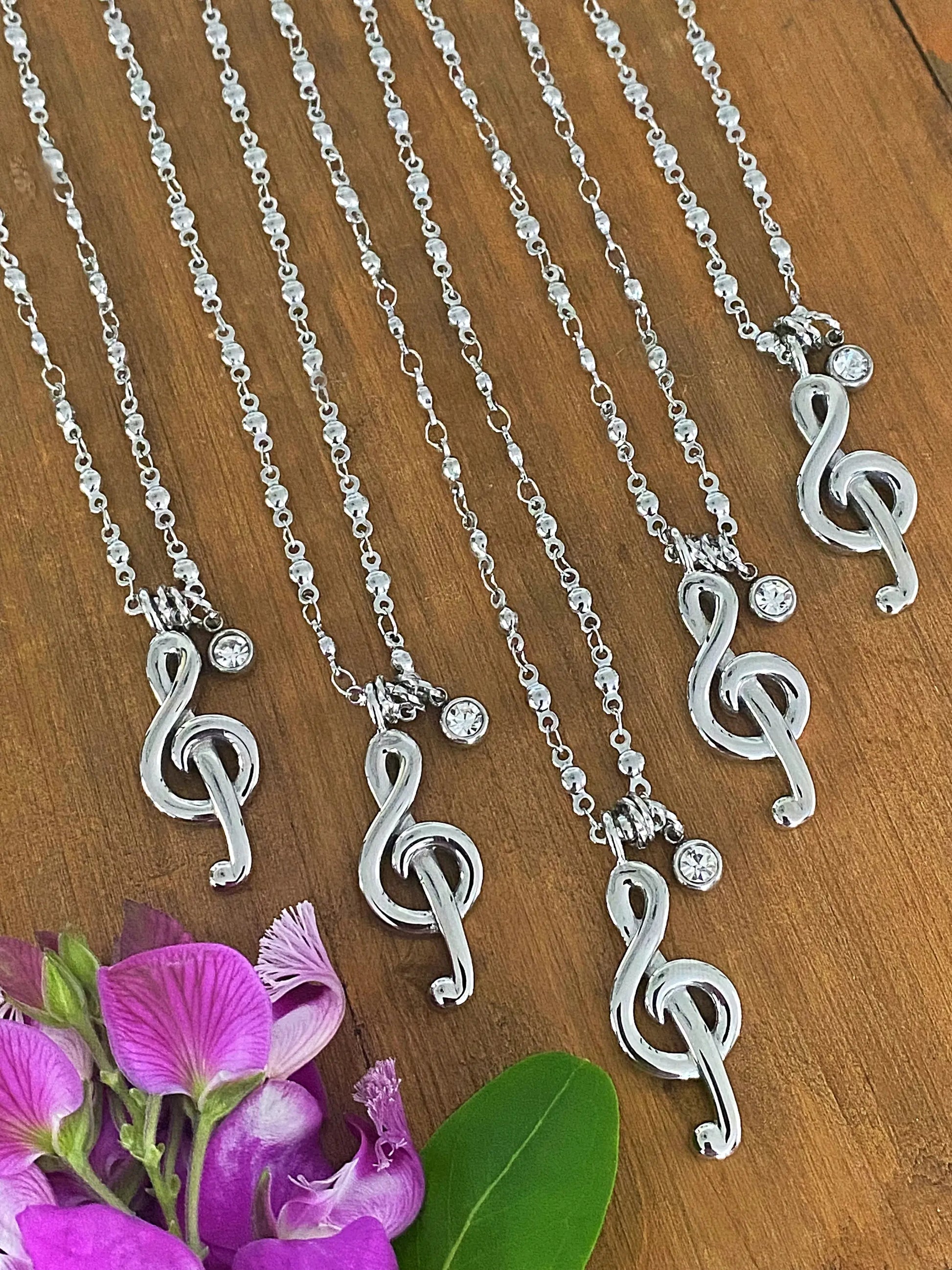 MUSICAL NOTE NECKLACE Bellaforma Jewelry