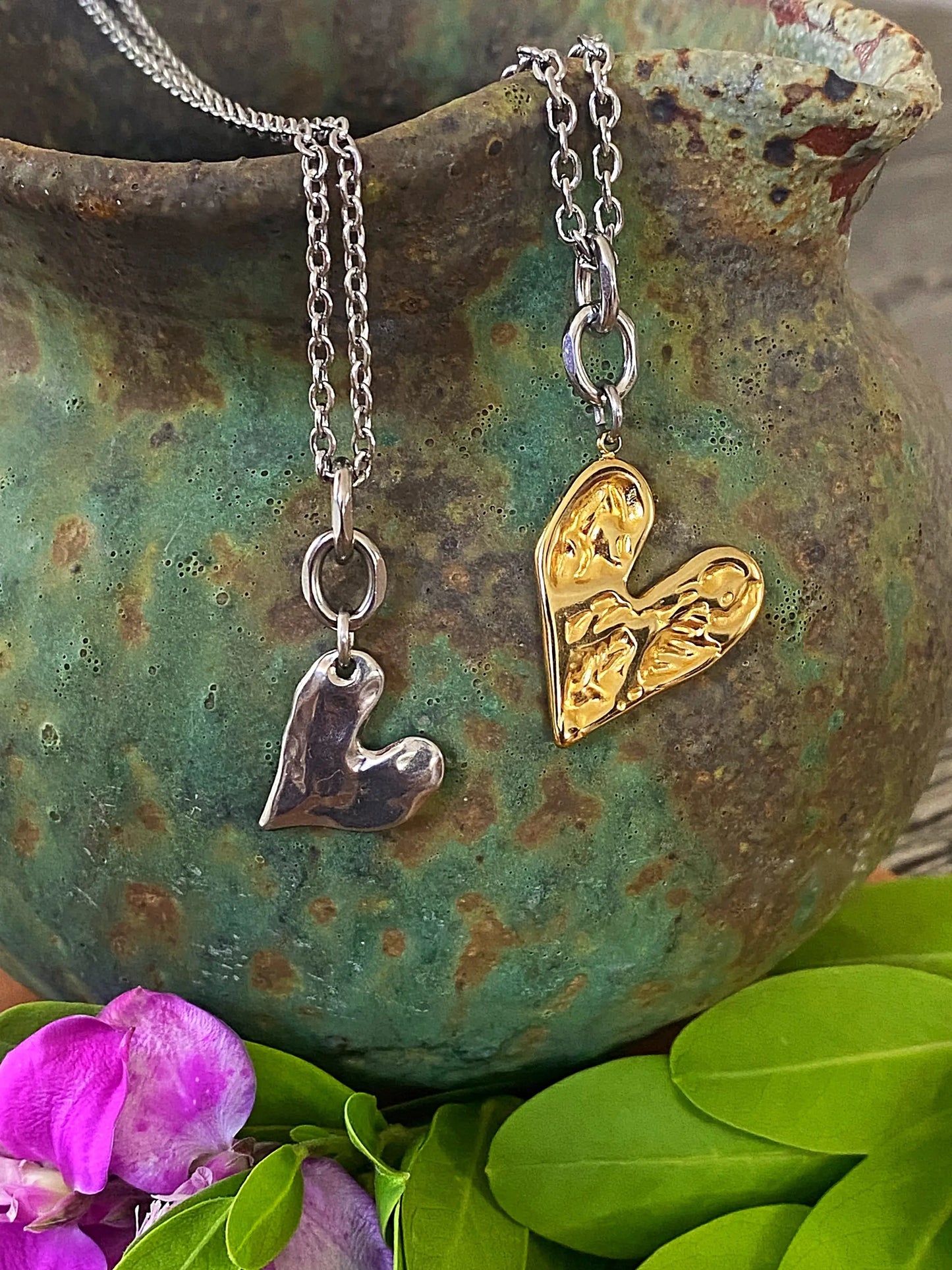 REBEL HEART NECKLACE Bellaforma Jewelry