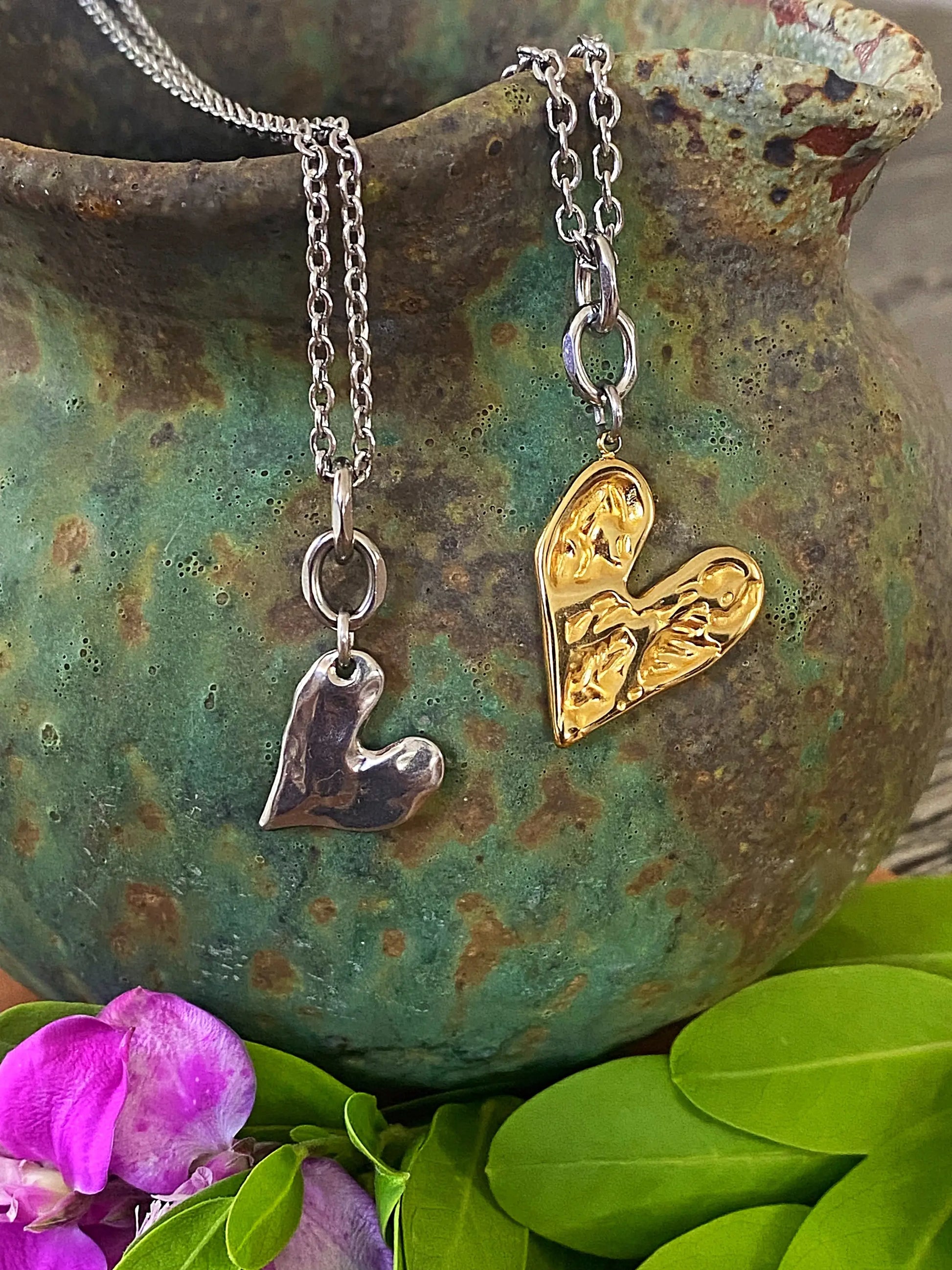 REBEL HEART NECKLACE Bellaforma Jewelry