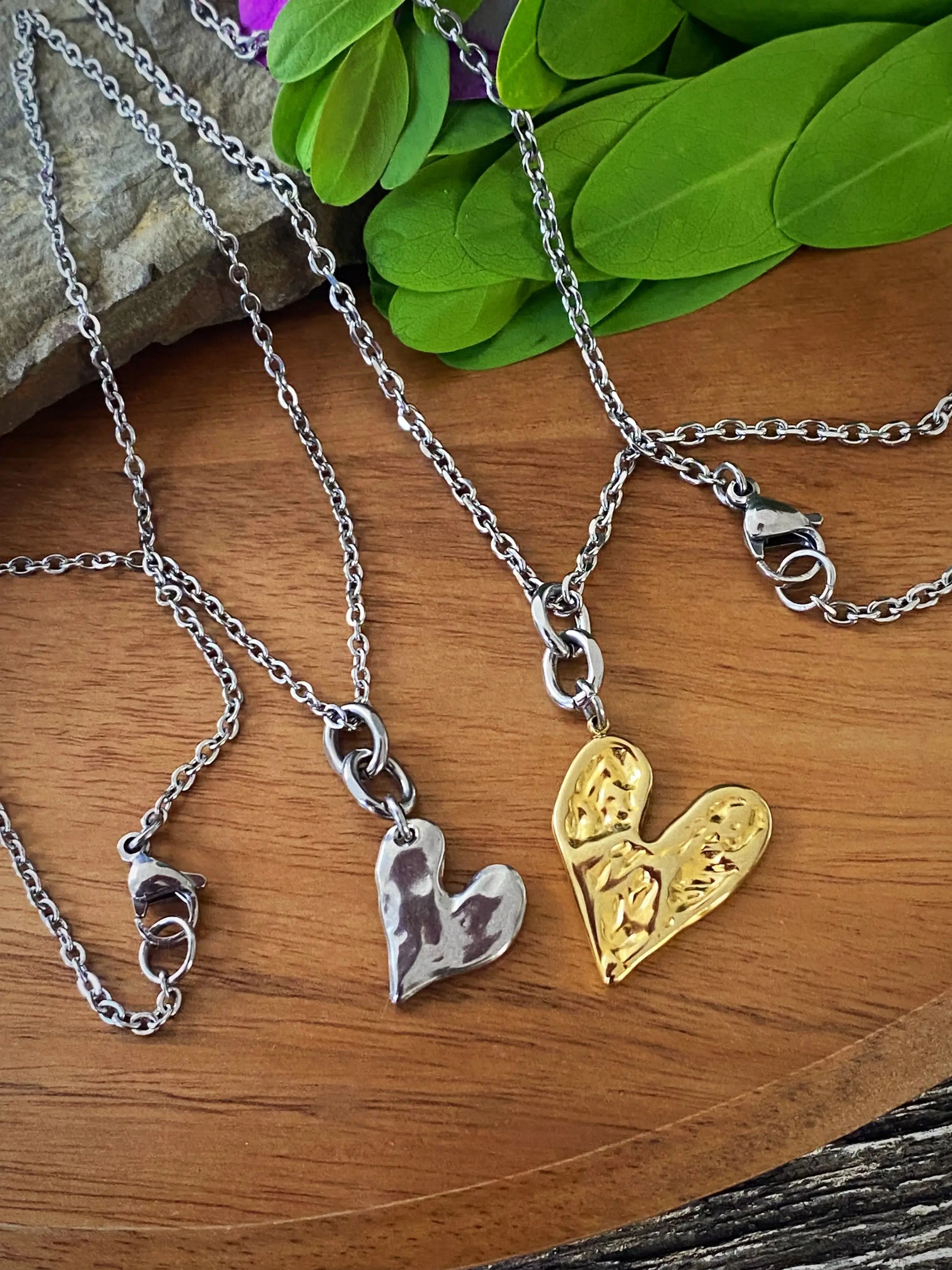 REBEL HEART NECKLACE Bellaforma Jewelry