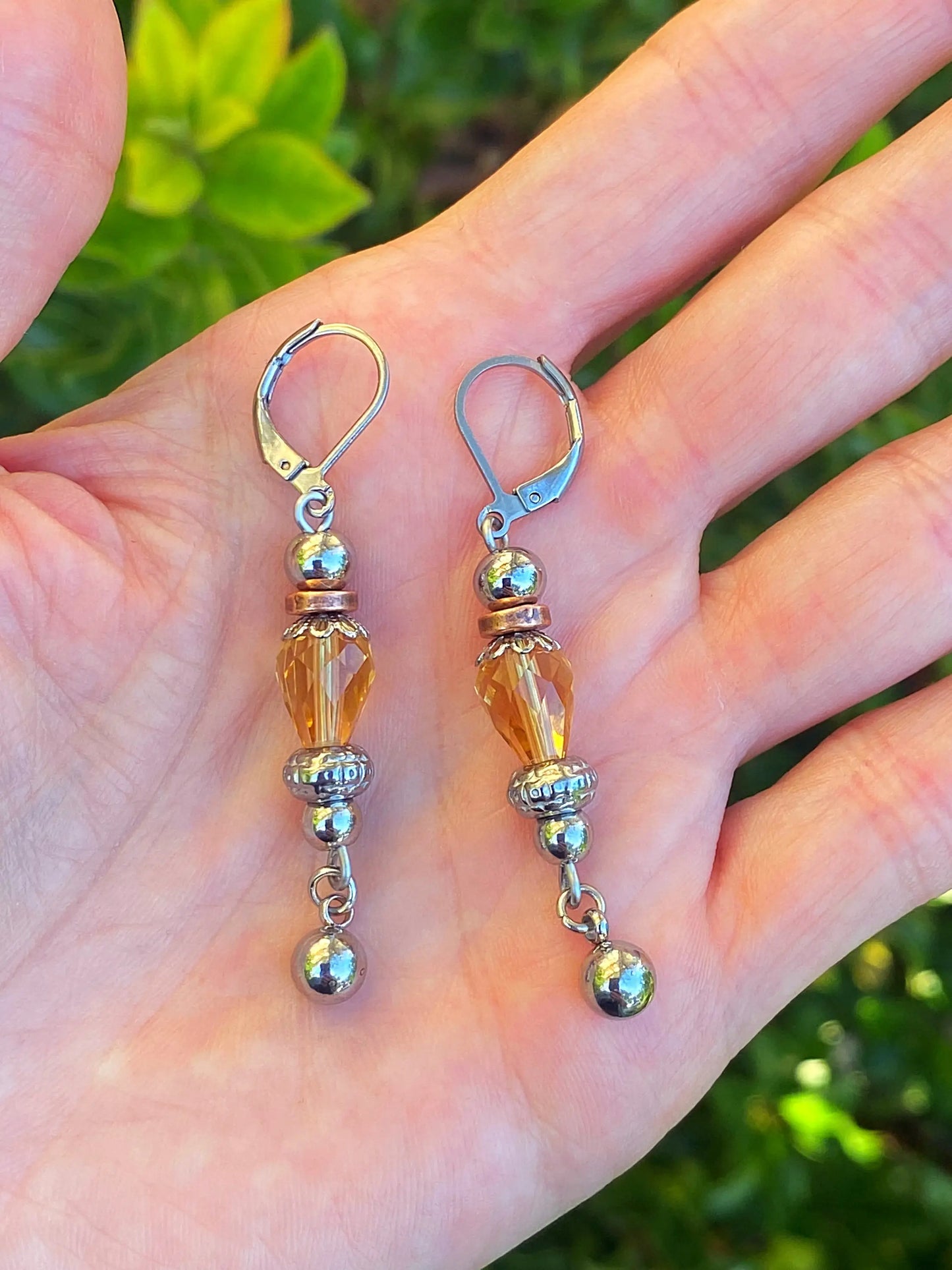 SILVER SPICE EARRINGS Bellaforma Jewelry