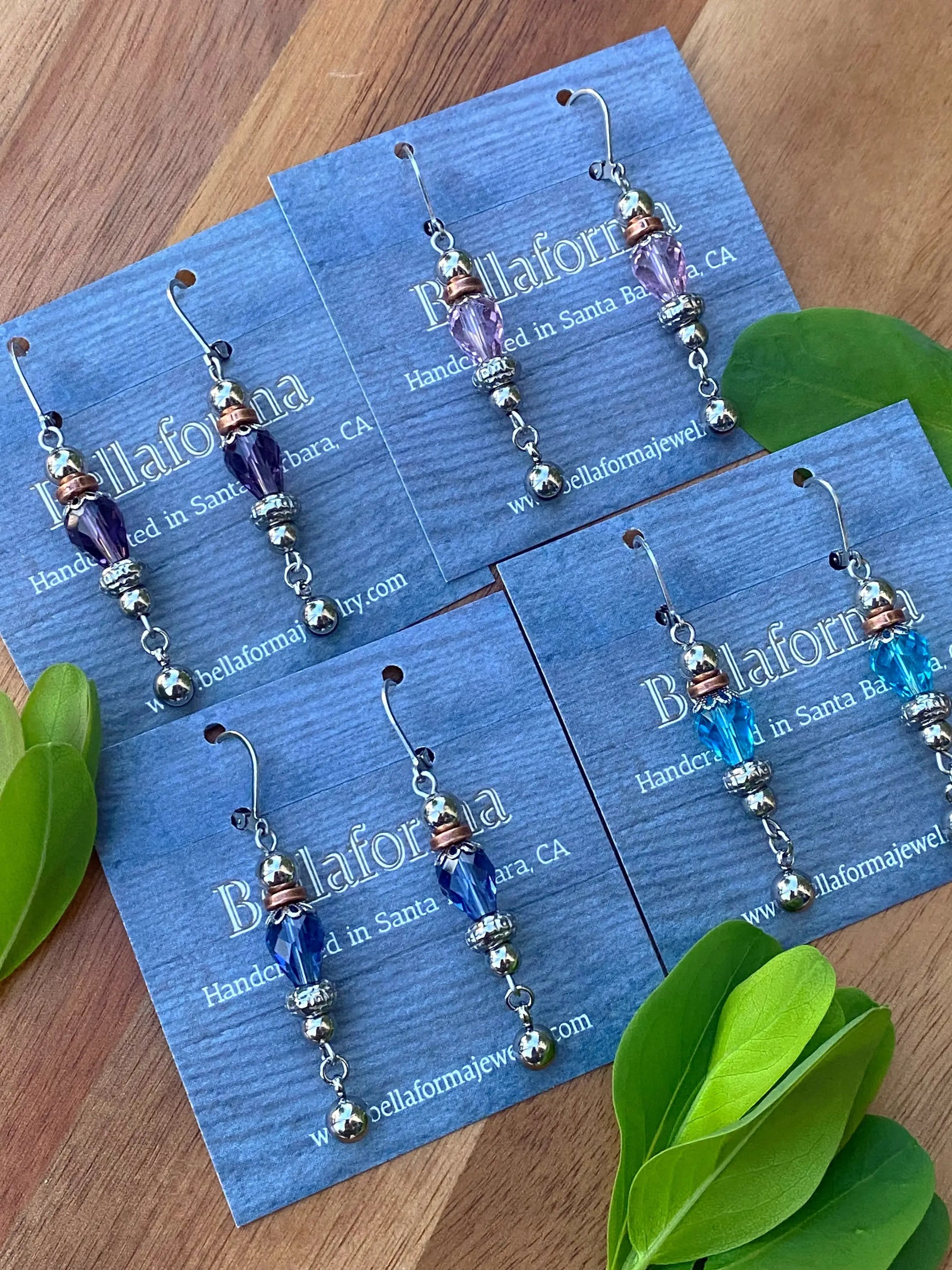 SILVER SPICE EARRINGS Bellaforma Jewelry