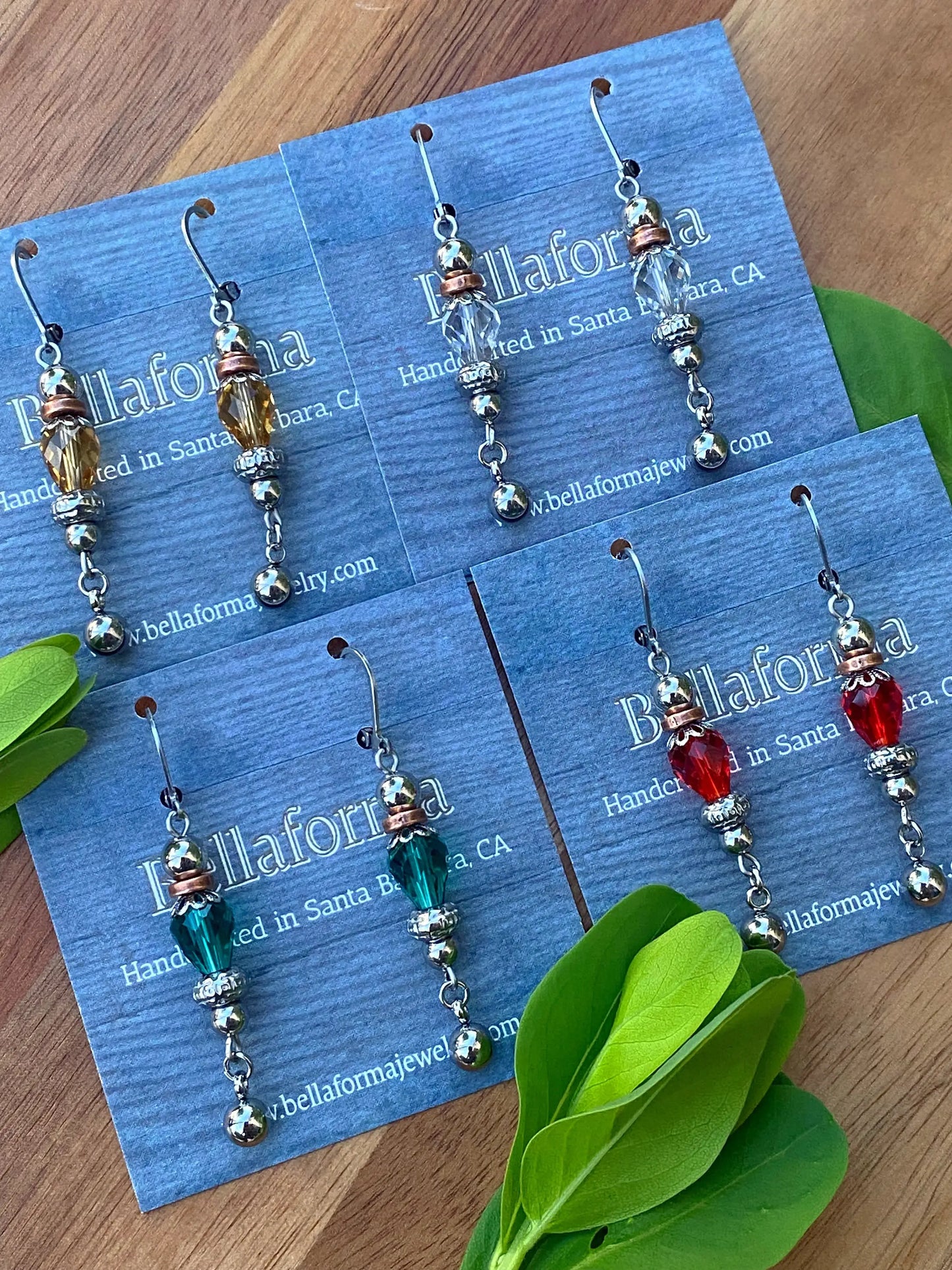 SILVER SPICE EARRINGS Bellaforma Jewelry