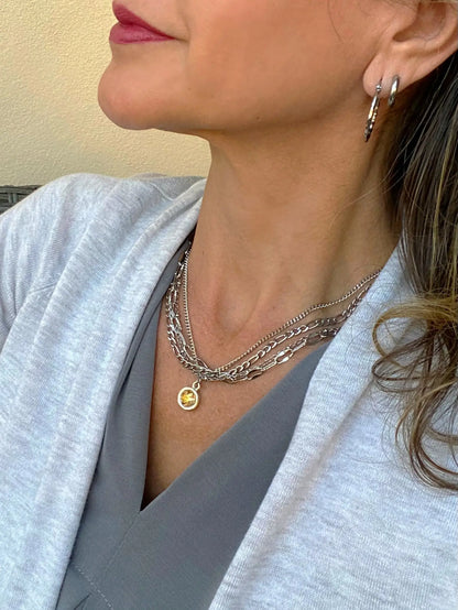 HAMMERED HOOPS Bellaforma Jewelry