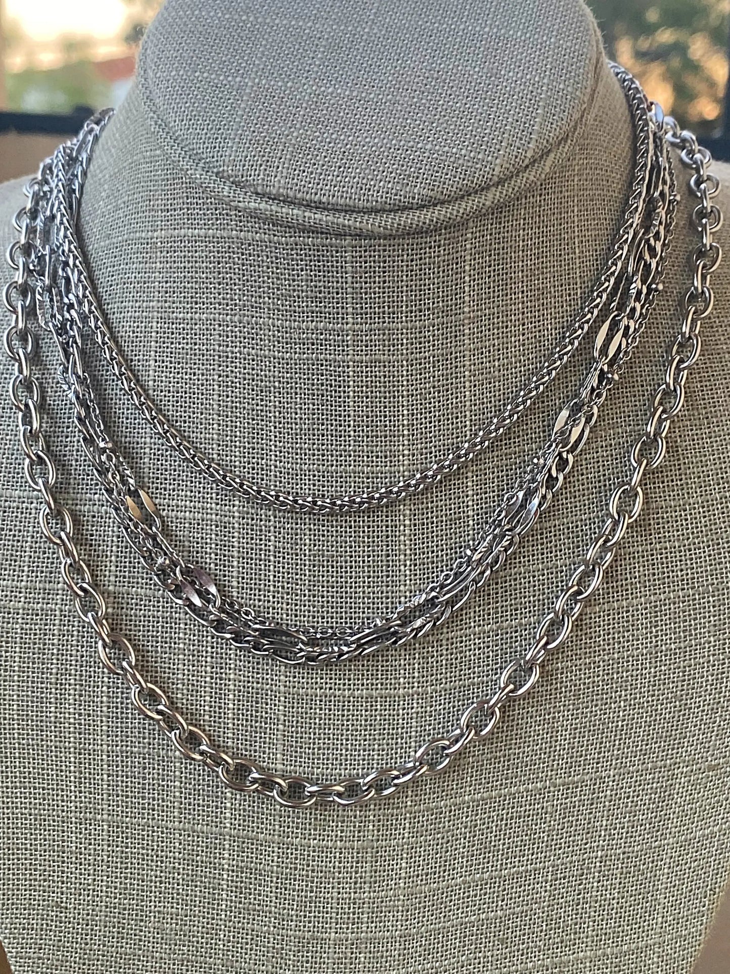 MULTI CHAIN NECKLACE Bellaforma Jewelry