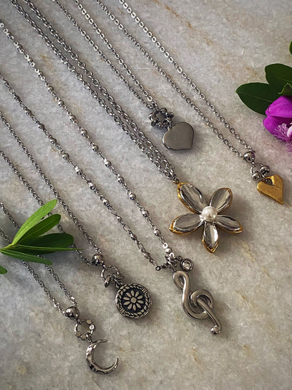 MUSICAL NOTE NECKLACE Bellaforma Jewelry