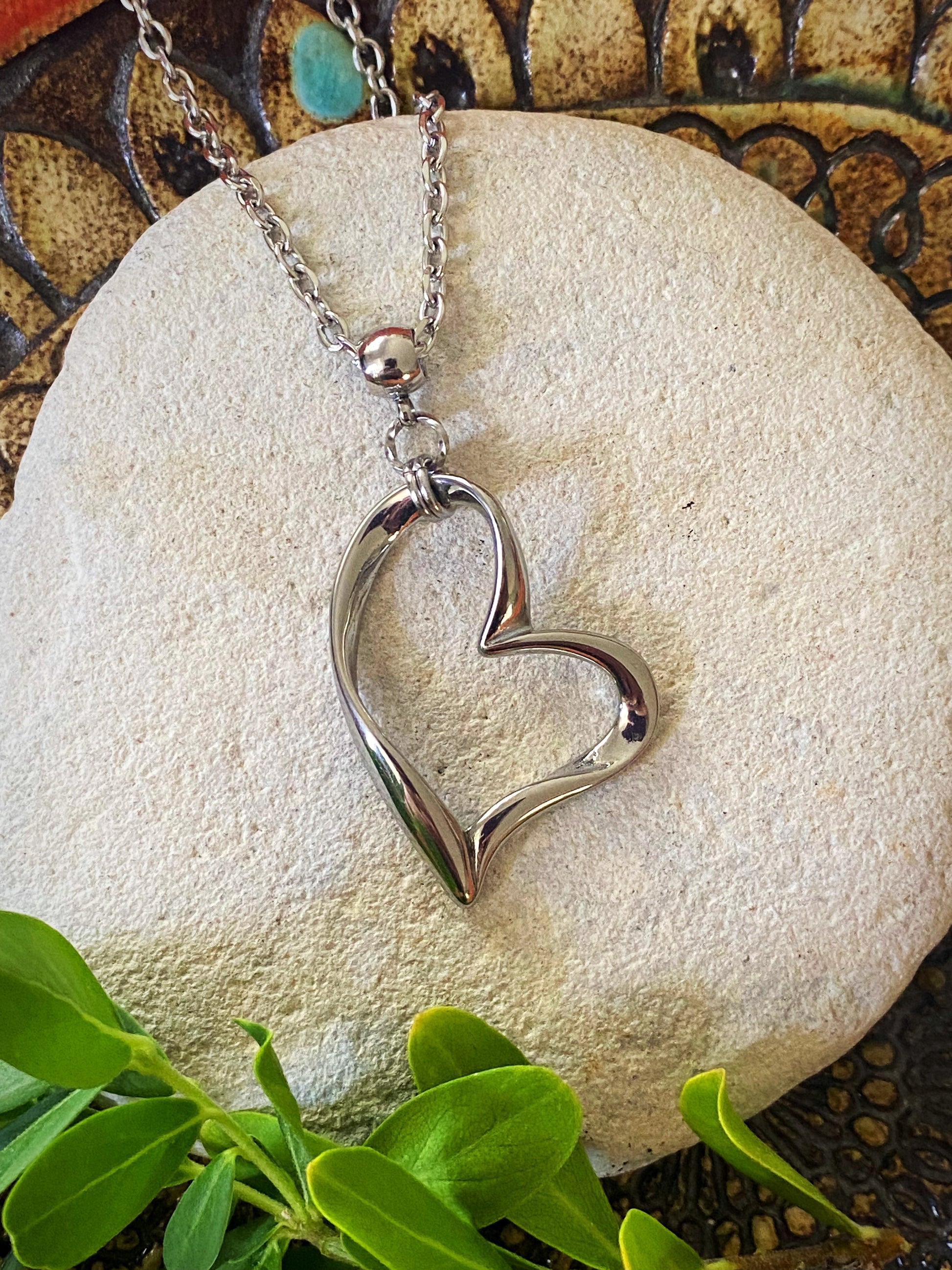 WHIMSICAL HEART NECKLACE Bellaforma Jewelry