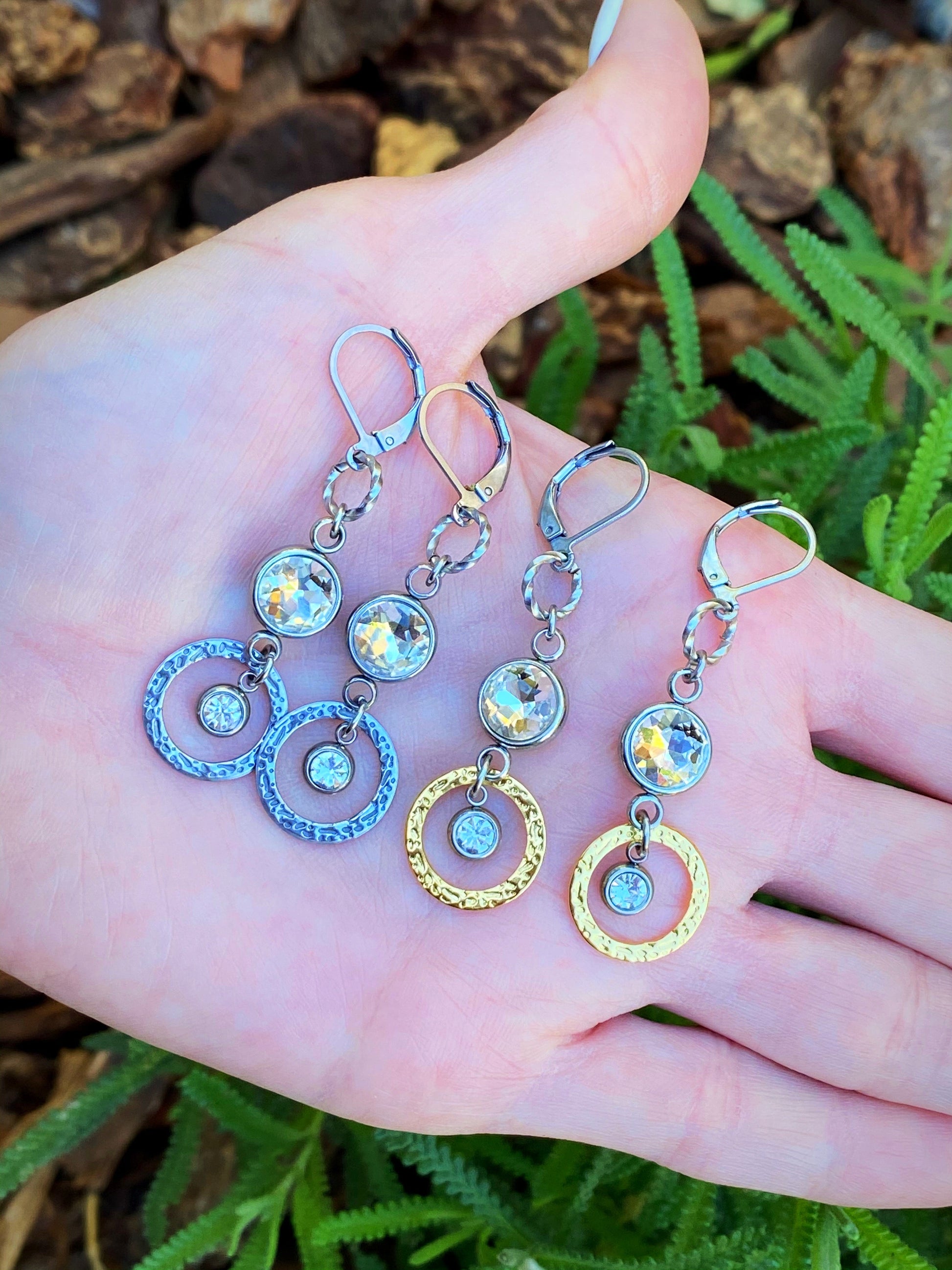 VENUS SUNLIGHT EARRINGS Bellaforma Jewelry