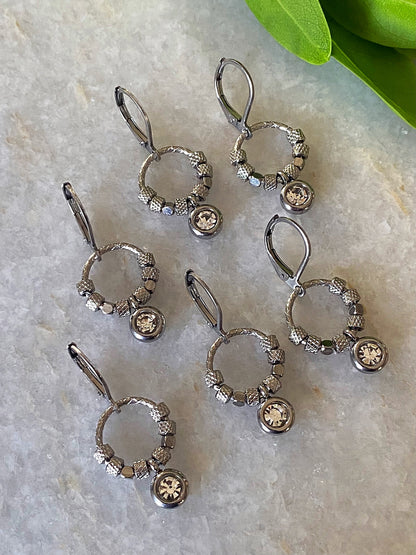 HALO SHIMMER EARRINGS Bellaforma Jewelry