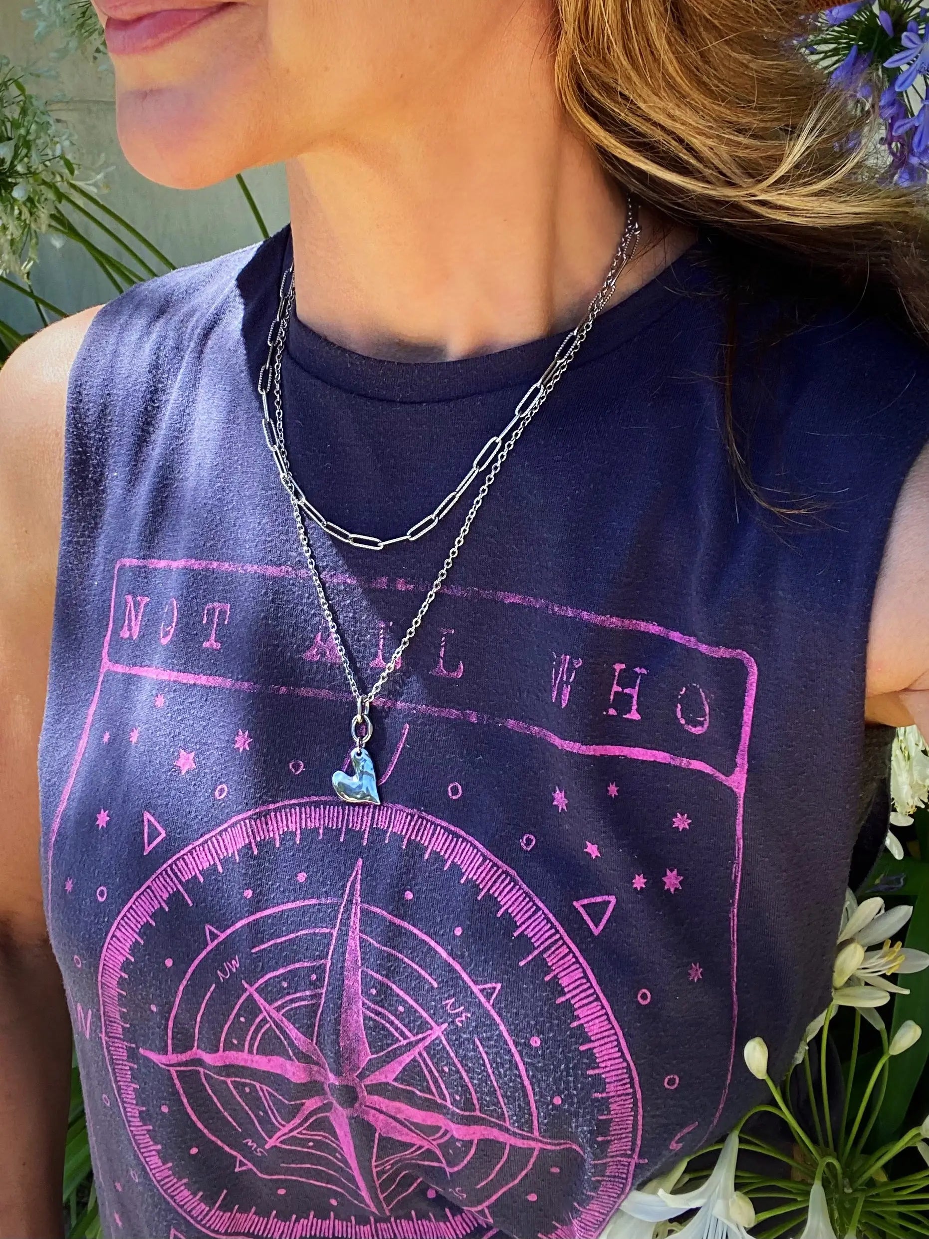 REBEL HEART NECKLACE Bellaforma Jewelry
