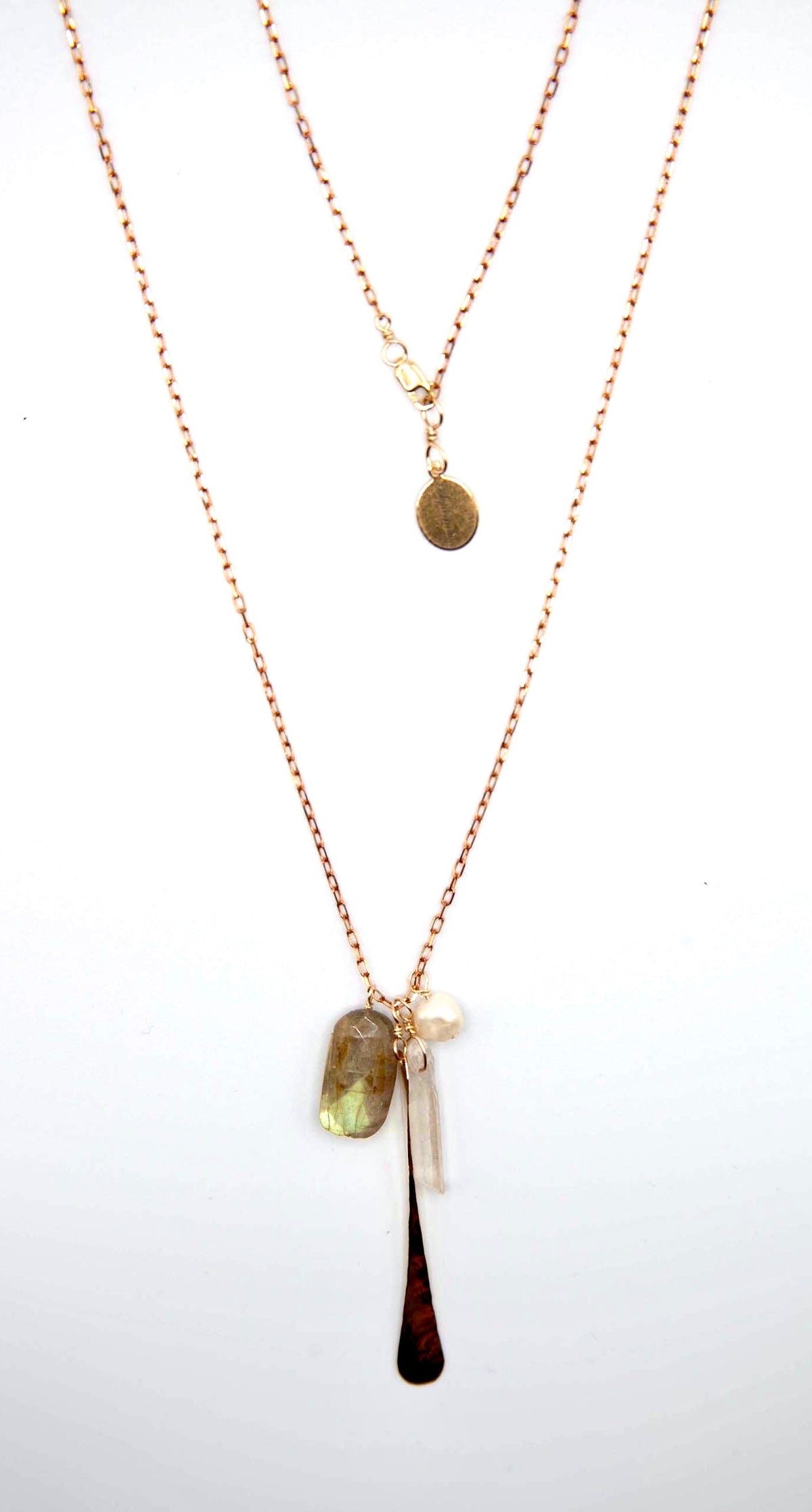 Maine Life long stone necklace