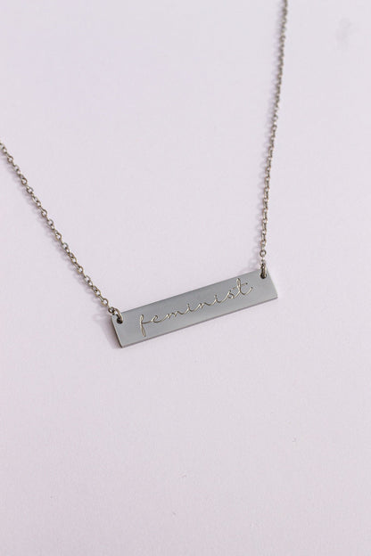 Feminist Necklace