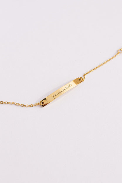 Feminist Bracelet