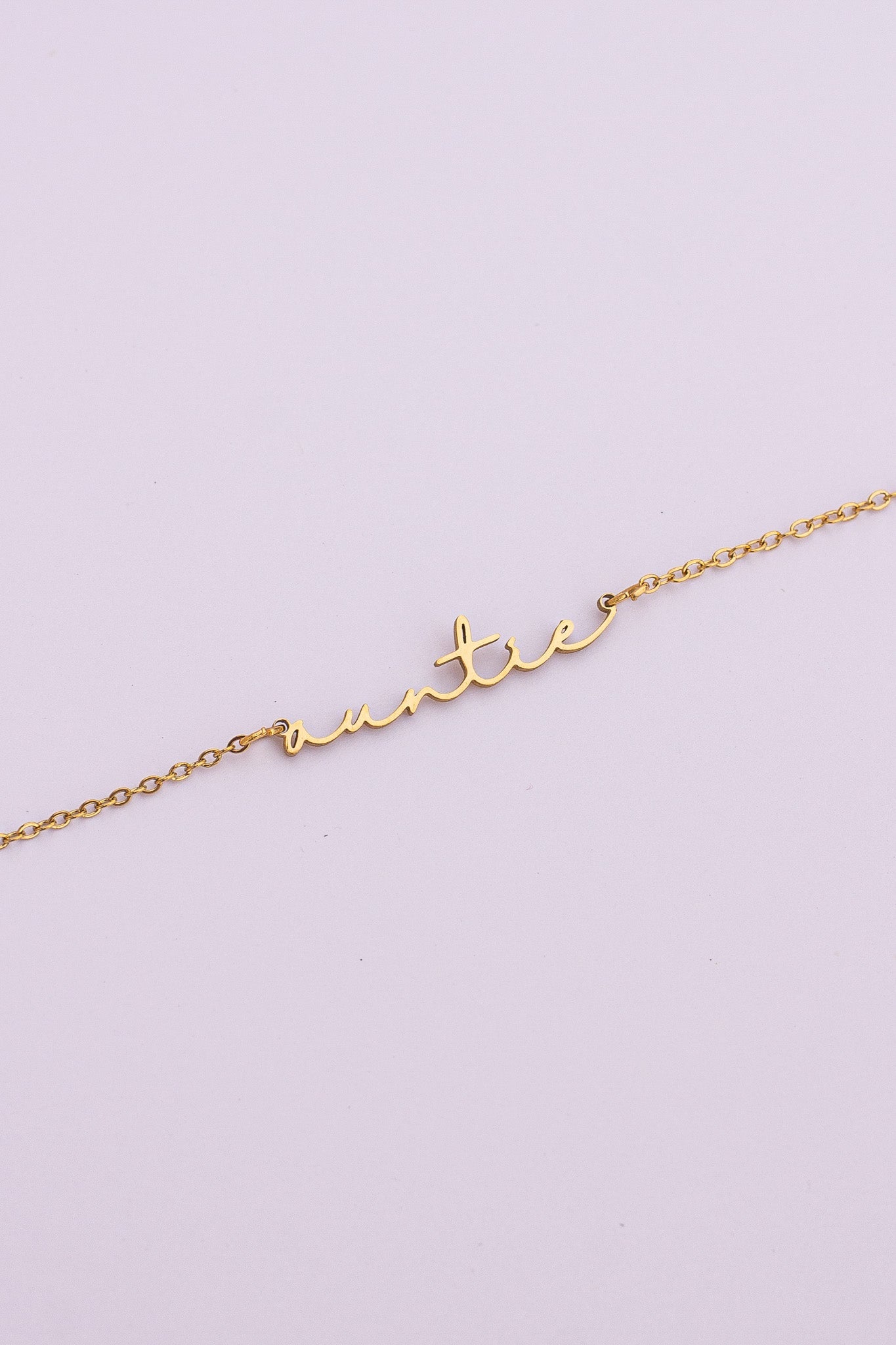 "Auntie" Necklace