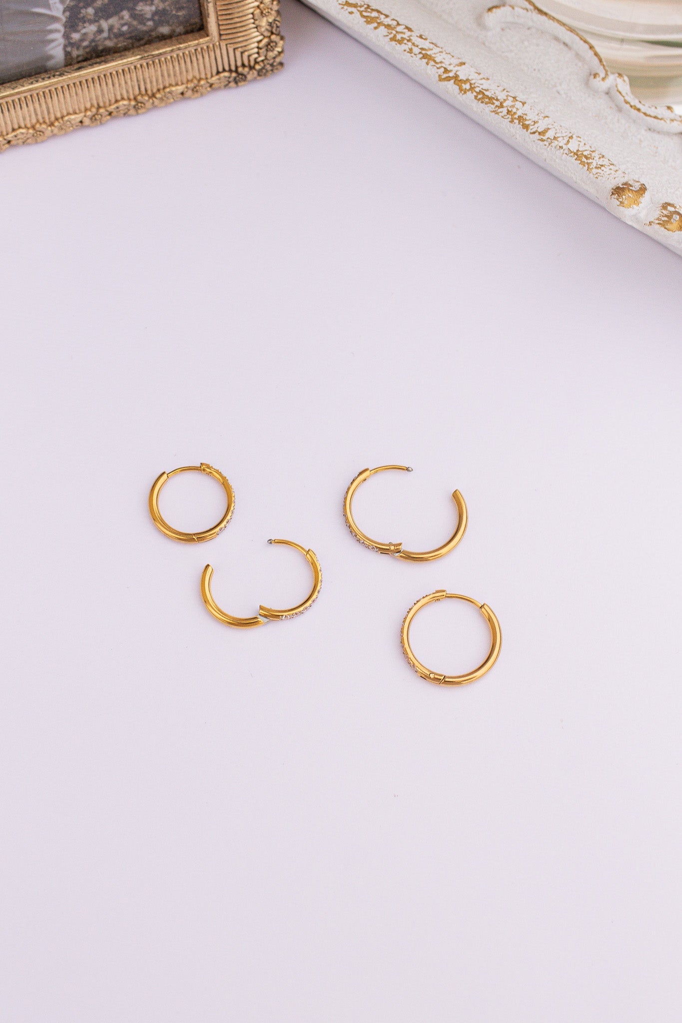 Mini Crystal Hoop