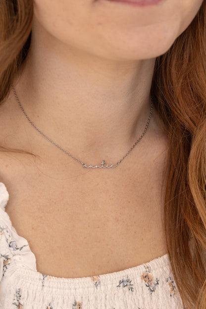 "Auntie" Necklace