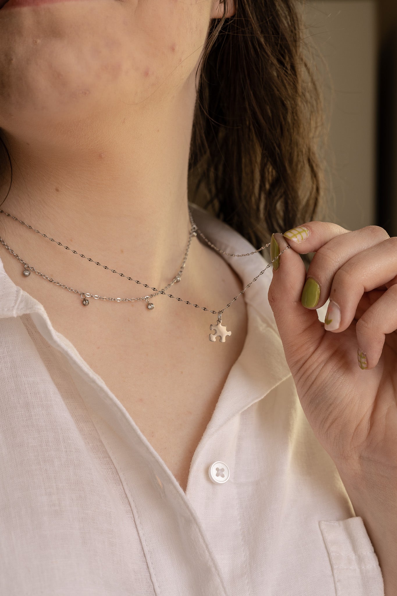 Puzzle Piece Necklace