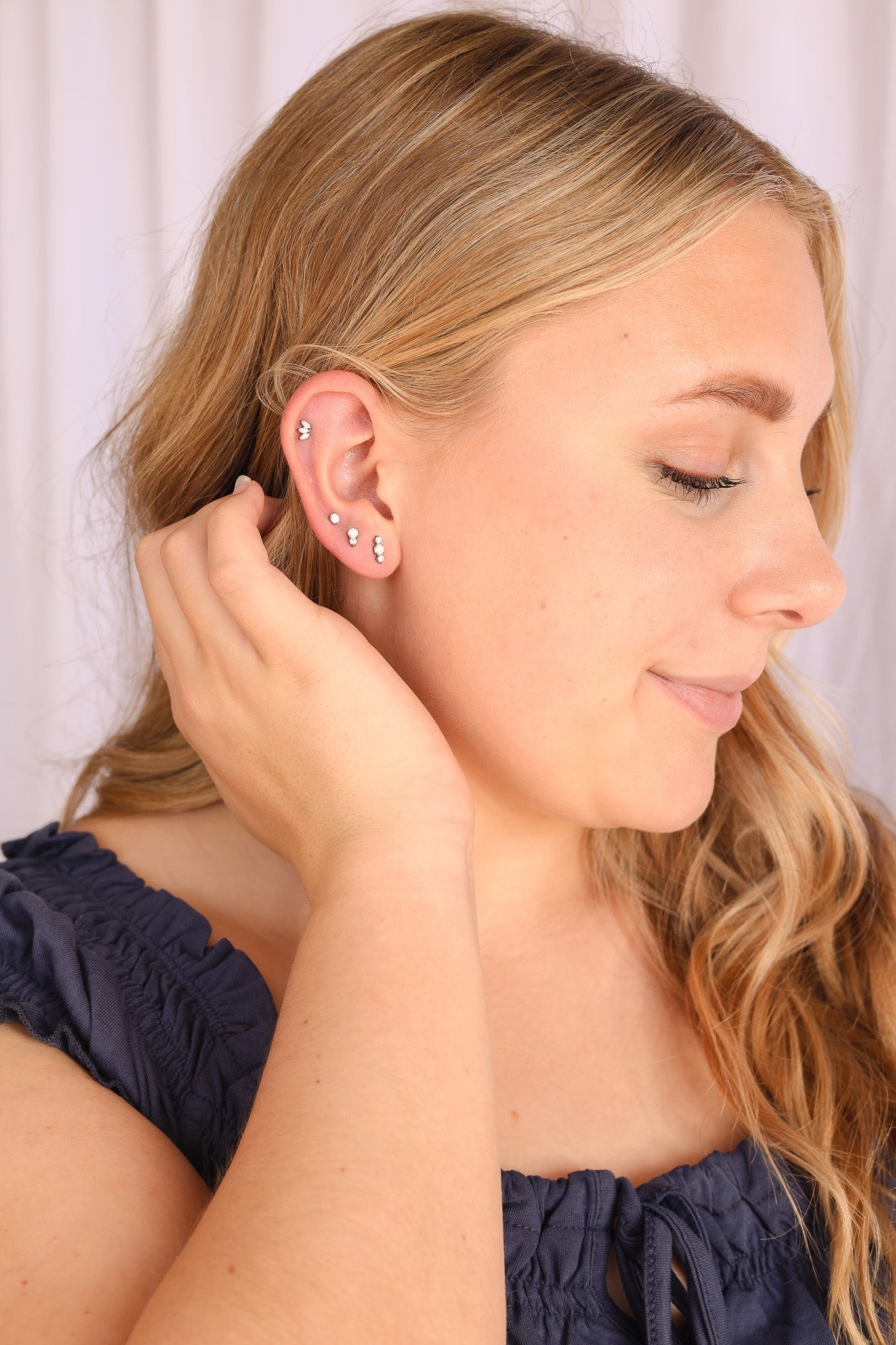 Ophelia Flat Back Stud
