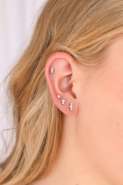 Callie Flat Back Stud