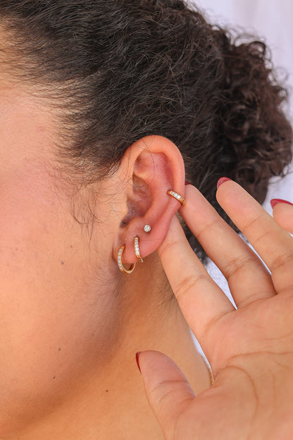 Crystal Flat Back Stud