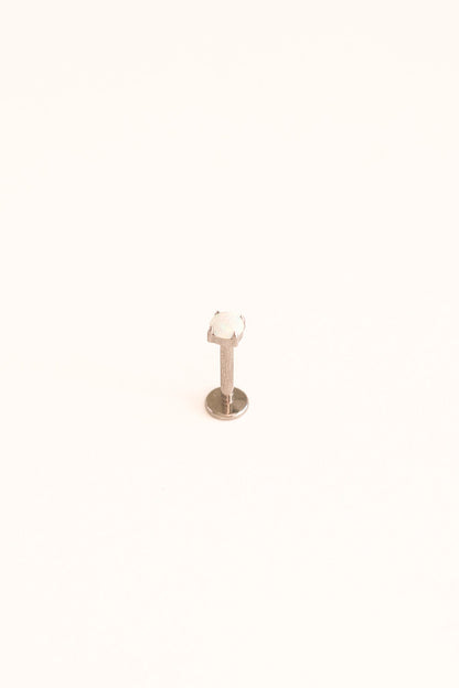 Opal Gem Flat Back Stud